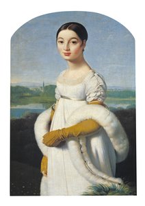 Mademoiselle Caroline Riviere（1793-1803），1805年的肖像